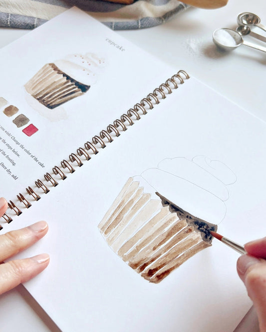 BAKING WATERCOLOUR WORKBOOK