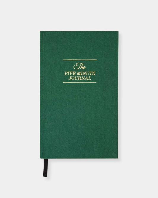THE FIVE MINUTE JOURNAL GREEN - DAILY GUIDED GRATITUDE