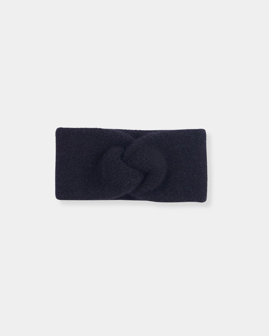 TWISTED ALPACA HEADBAND - BLACK