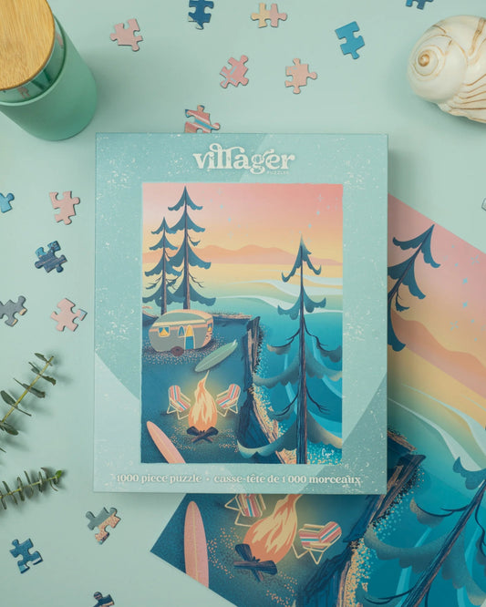COASTAL CAMPING - 1000 PIECE PUZZLE