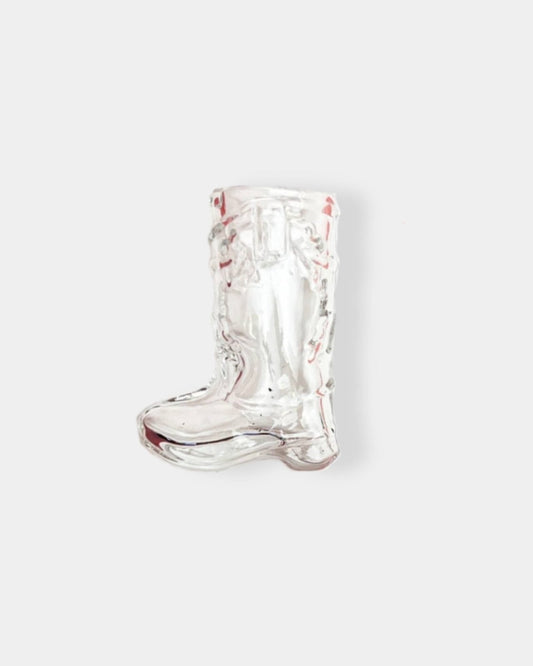CLEAR COWBOY BOOT SHOT GLASS | Stonewaters