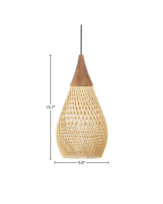 D-BODHI HORN PENDANT NATURAL | Stonewaters
