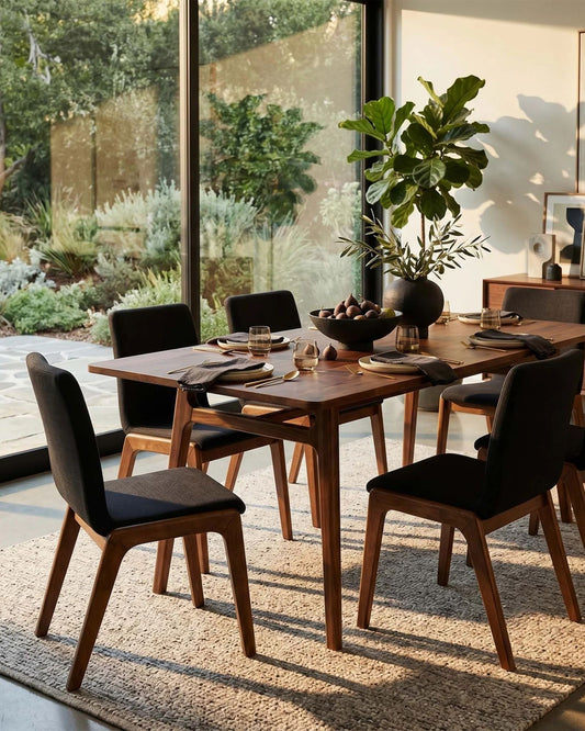 REMIX DINING TABLE 71" - BROWN