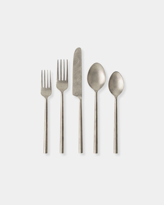 STAINLESS TIDES FLATWARE SET 5