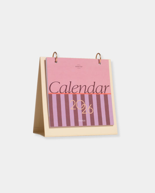 MODERN TYPE - 2026 DESK CALENDAR