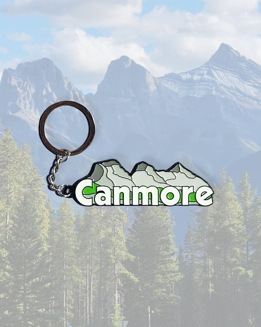 THREE SISTERS - ENAMEL KEYCHAIN