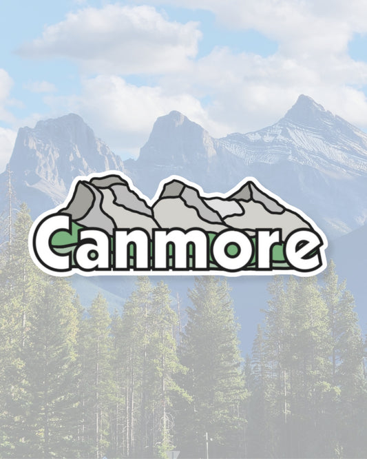 CANMORE THREE SISTERS - STICKER