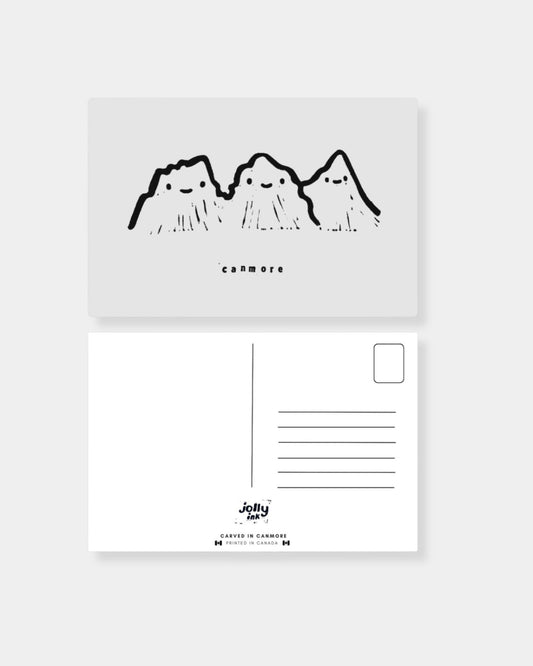THREE SISTERS JOLLY INK POSTCARD