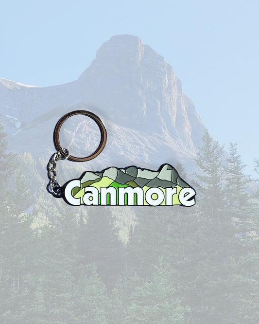 HA-LING ENAMEL KEYCHAIN