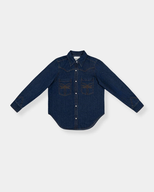 DAKOTA SHIRT - DARK BLUE | Stonewaters