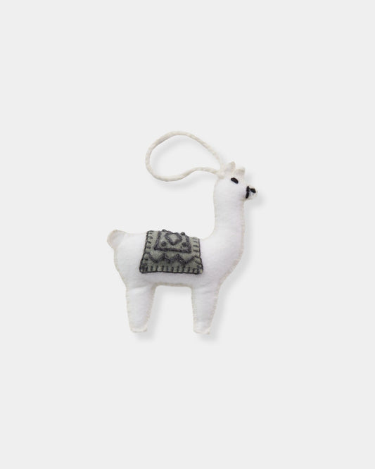 ALPACA - EMBROIDERED ORNAMENT