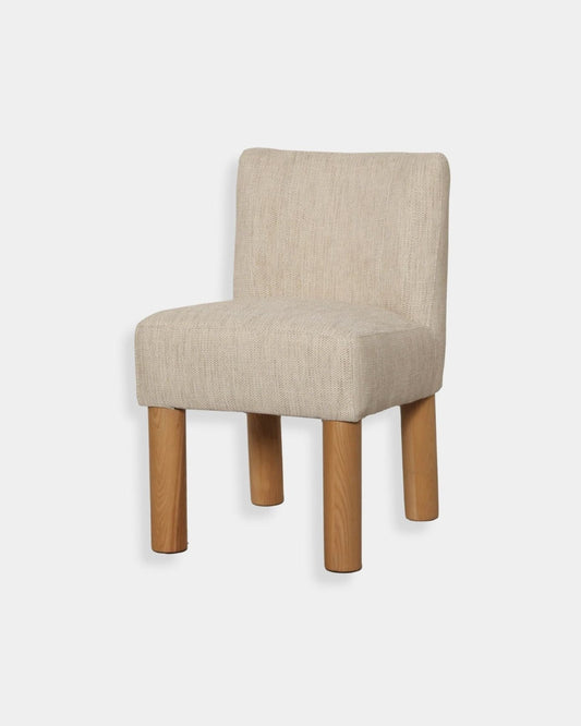 DESTINY DINING CHAIR - TWEED NATURAL - SET OF 2 | Stonewaters
