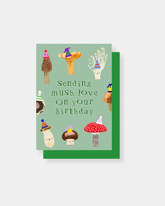 MUSH LOVE BIRTHDAY - CARD