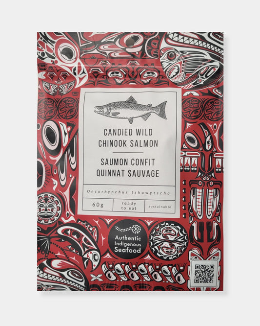 CANDIED WILD CHINOOK JERKY 60g