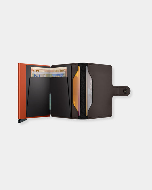 MINIWALLET - MATTE TRUFFLE ORANGE