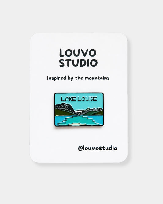 LAKE LOUISE - ENAMEL PIN
