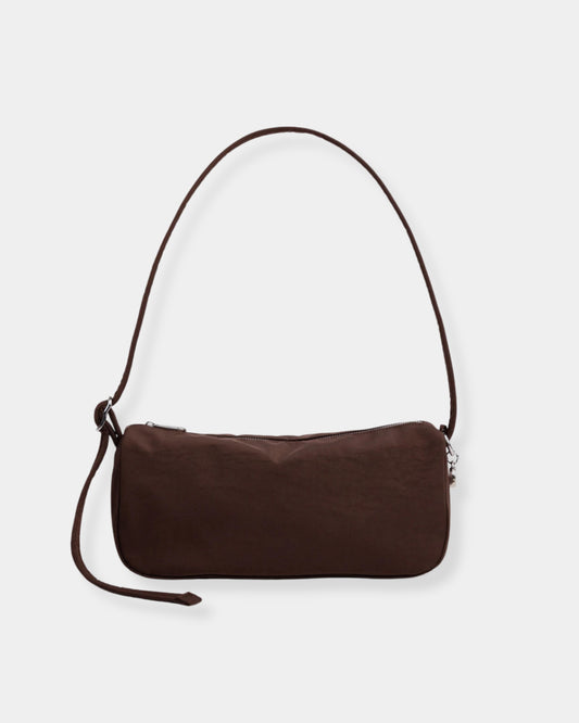 NYLON LOAF BAG - COFFEE