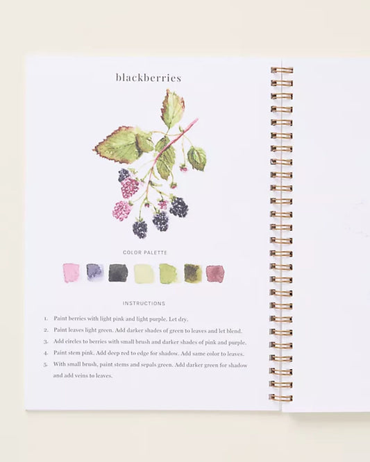 WOODLAND WATERCOLOUR WORKBOOK