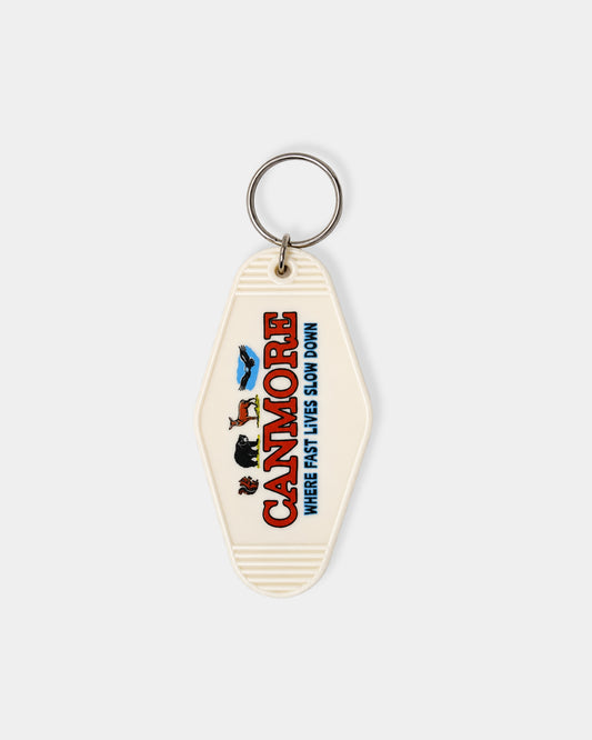 SLOW DOWN CANMORE - KEY TAG