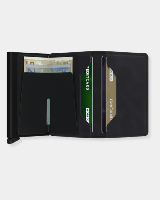 SLIMWALLET - VINTAGE BLACK