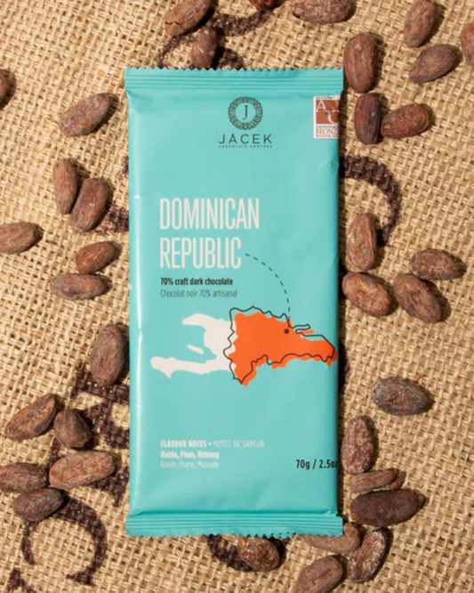 DOMINICAN REPUBLIC 70% BAR - 70G