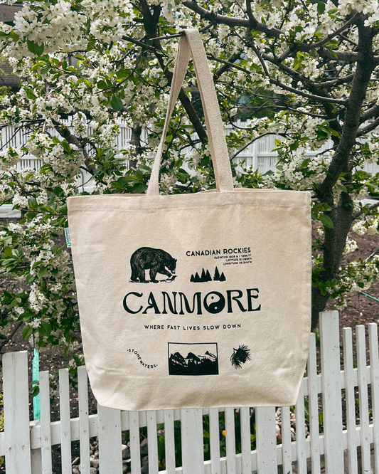 CANMORE BLACK - TOTE BAG