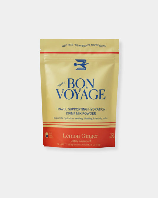 LEMON GINGER HYDRATION DRINK MIX POWDER