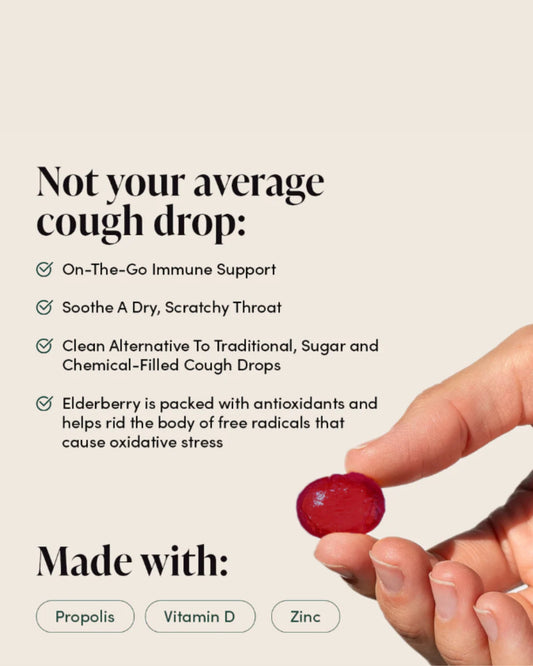 ELDERBERRY PROPOLIS LOZENGES