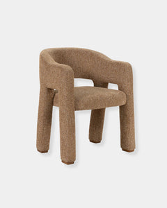 QUINN DINING CHAIR - GRANULATED GOLD