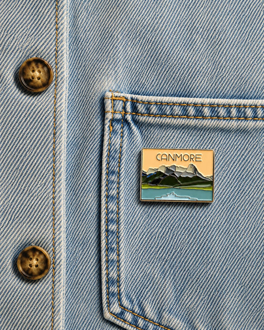 ORANGE CANMORE - ENAMEL PIN
