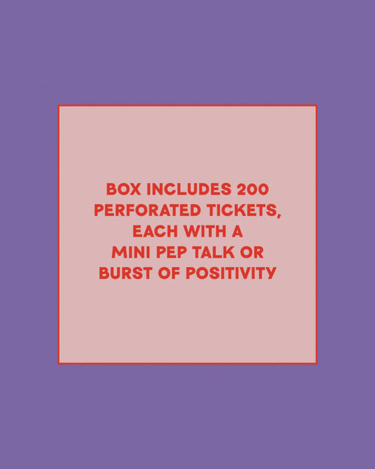 AFFIRMATIONS - TAKE A TICKET