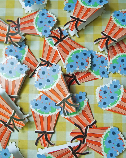 FLOWER BOUQUET - CARD