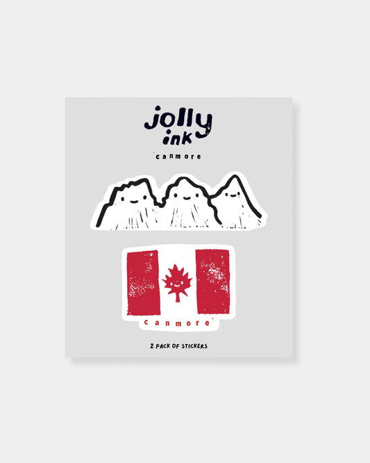 CANMORE STICKERS 2 PACK