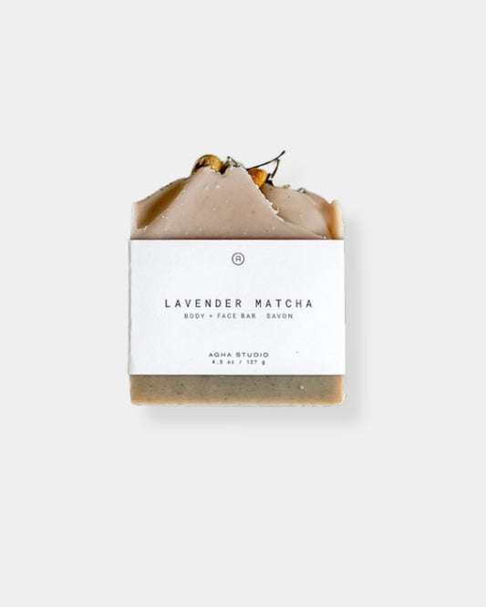 LAVENDER MATCHA BODY + FACE BAR