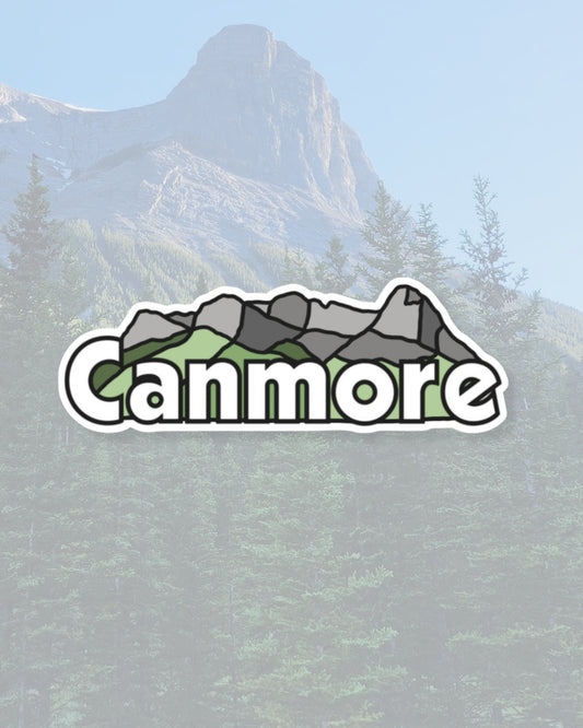 CANMORE HA LING PEAK - STICKER