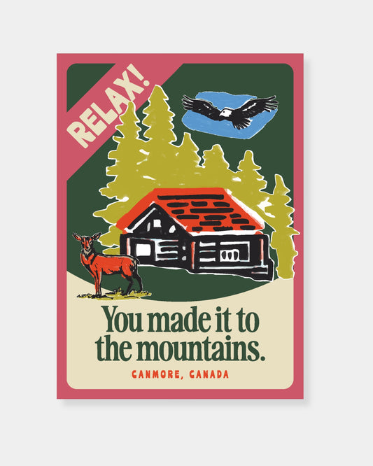 RELAX - STONEWATERS POSTCARD