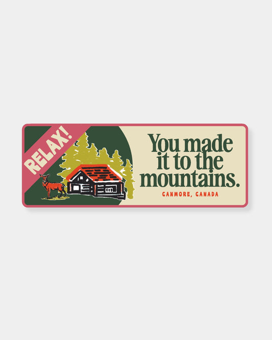 RELAX! - STICKER