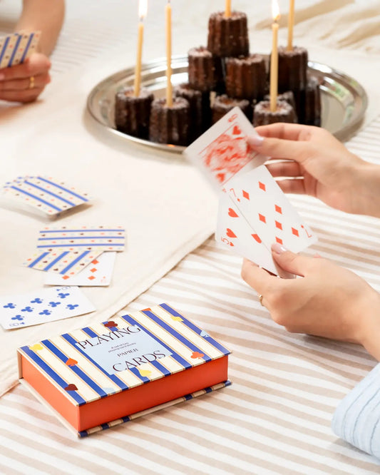 SUITS & STRIPES PLAYING CARDS - SET 2
