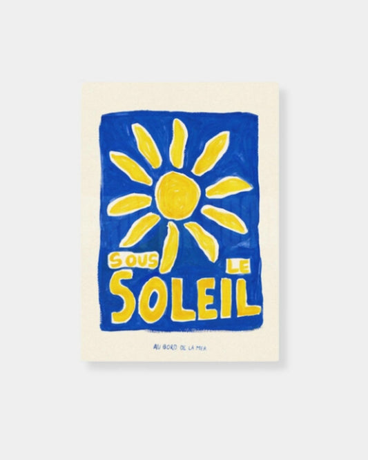 SOUS LE SOLEIL - PRINT