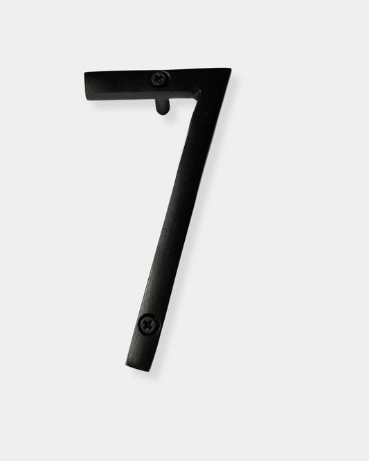 "7" ALUMINUM NUMBER