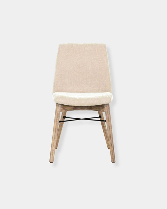 GIA DINING CHAIR SET OF 2 - SAND & LIGHT DRIFTWOOD | Stonewaters