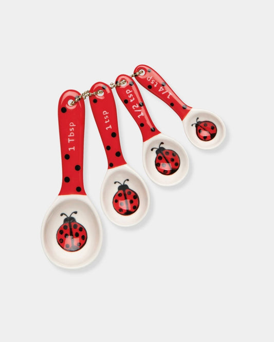 LADYBUGS MEASURING SPOONS - SET 4 | Stonewaters