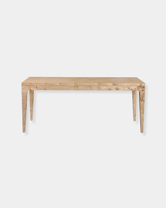MAPPA DINING TABLE - LIGHT BURL | Stonewaters