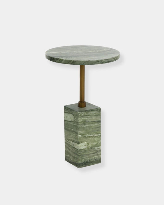 MIZANI END TABLE - GREEN | Stonewaters