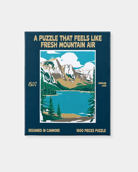 MORAINE LAKE - 1000 PIECE PUZZLE | Stonewaters