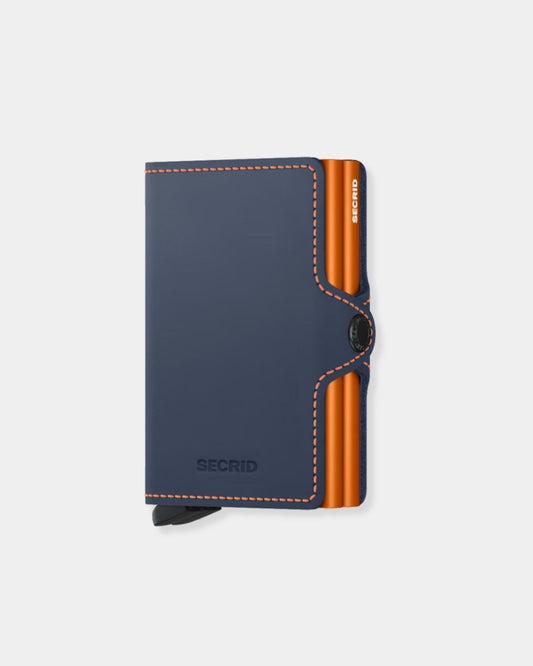 NIGHT BLUE & ORANGE - MATTE TWINWALLET | Stonewaters