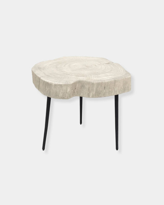 ORGANIC TRUNK SIDE TABLE | Stonewaters