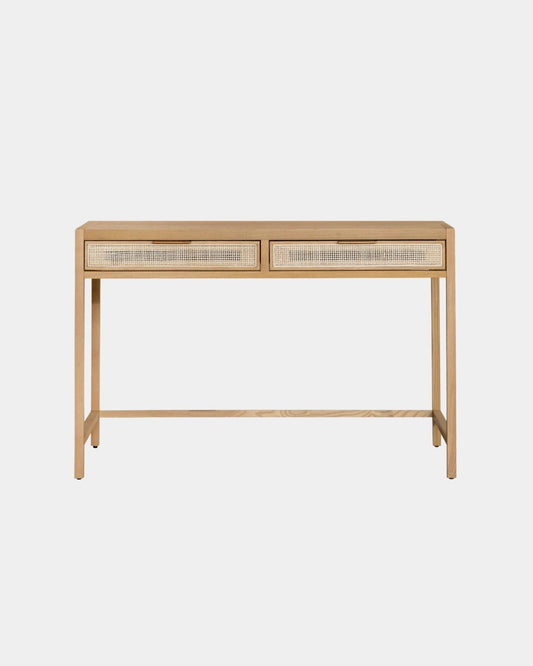 RATTAN DESK - NATURAL | Stonewaters
