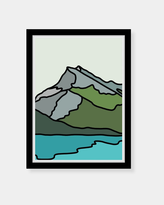 RUNDLE PEAK 11"x14" - PRINT | Stonewaters