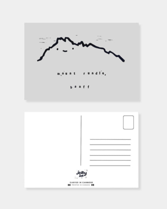 SMILEY RUNDLE JOLLY INK POSTCARD | Stonewaters
